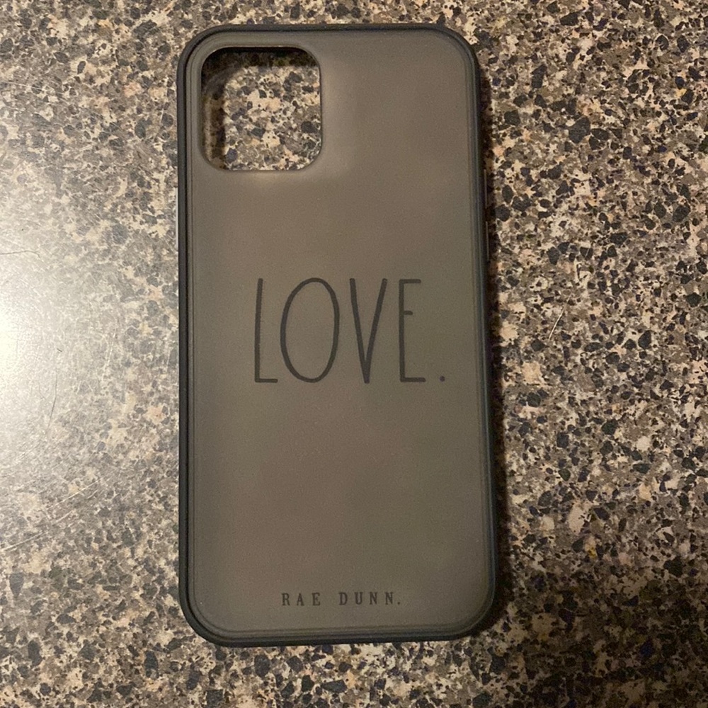 Rae Dunn “LOVE” phone case for iphone 12/12 pro